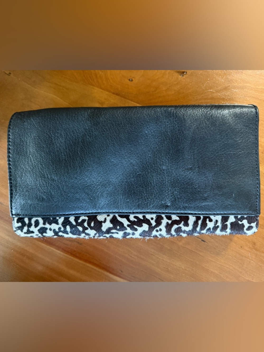 Michael Kors Black Logo-Print Leather Handbag Interior - Picture 2 of 4